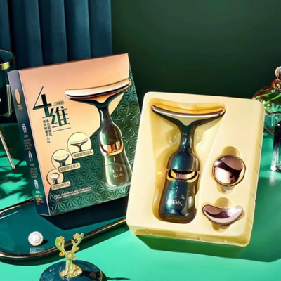 Masajeador Facial 3 en 1 Reafirmante y Rejuvenecedor