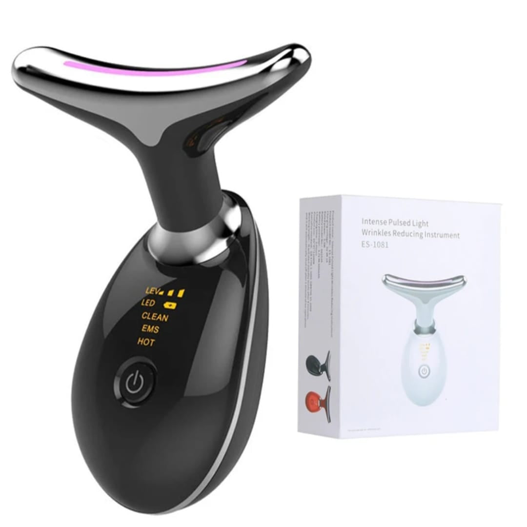 Masajeador Facial LED Rejuvenecedor Cuello y Rostro