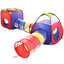 Carpa Infantil 3 en 1 con Túnel Roja