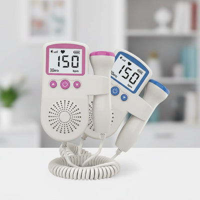 Monitor Doppler Fetal Portátil con Pantalla Digital