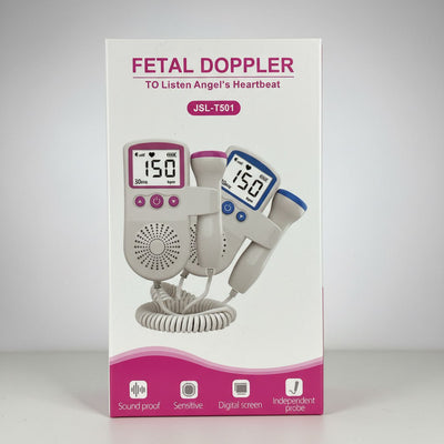 Monitor Doppler Fetal Portátil con Pantalla Digital