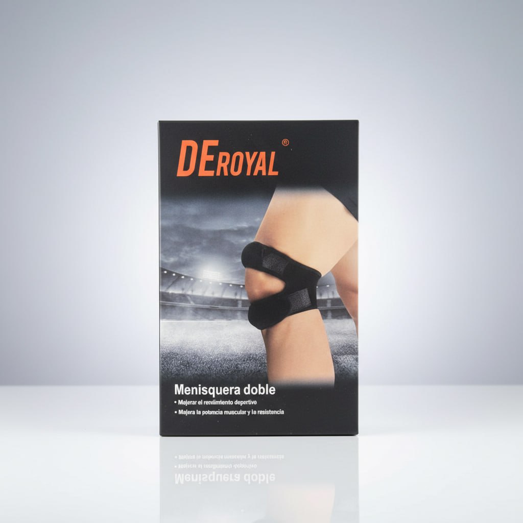Menisquera Doble para Rodilla Deportiva