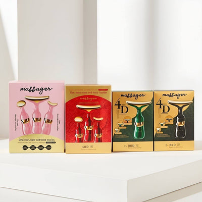 Masajeador Facial 3 en 1 Reafirmante y Rejuvenecedor