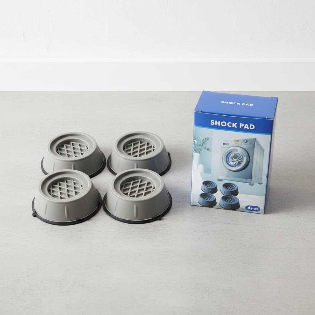 Pack de 4 soportes antivibración para lavadora