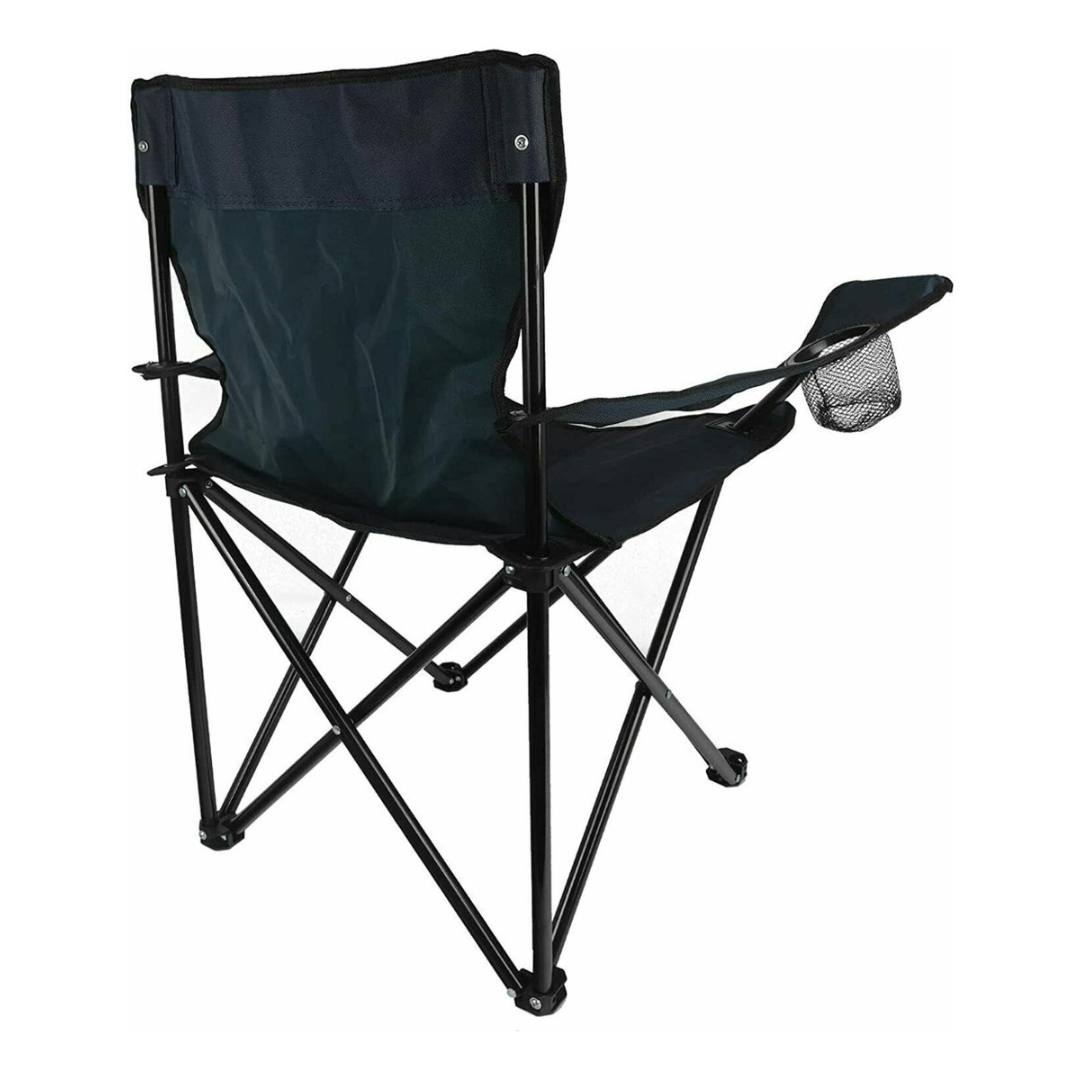Silla Camping Plegable con Porta Vaso