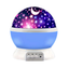 Lámpara Proyector de Estrellas LED Infantil Luz Nocturna Giratoria