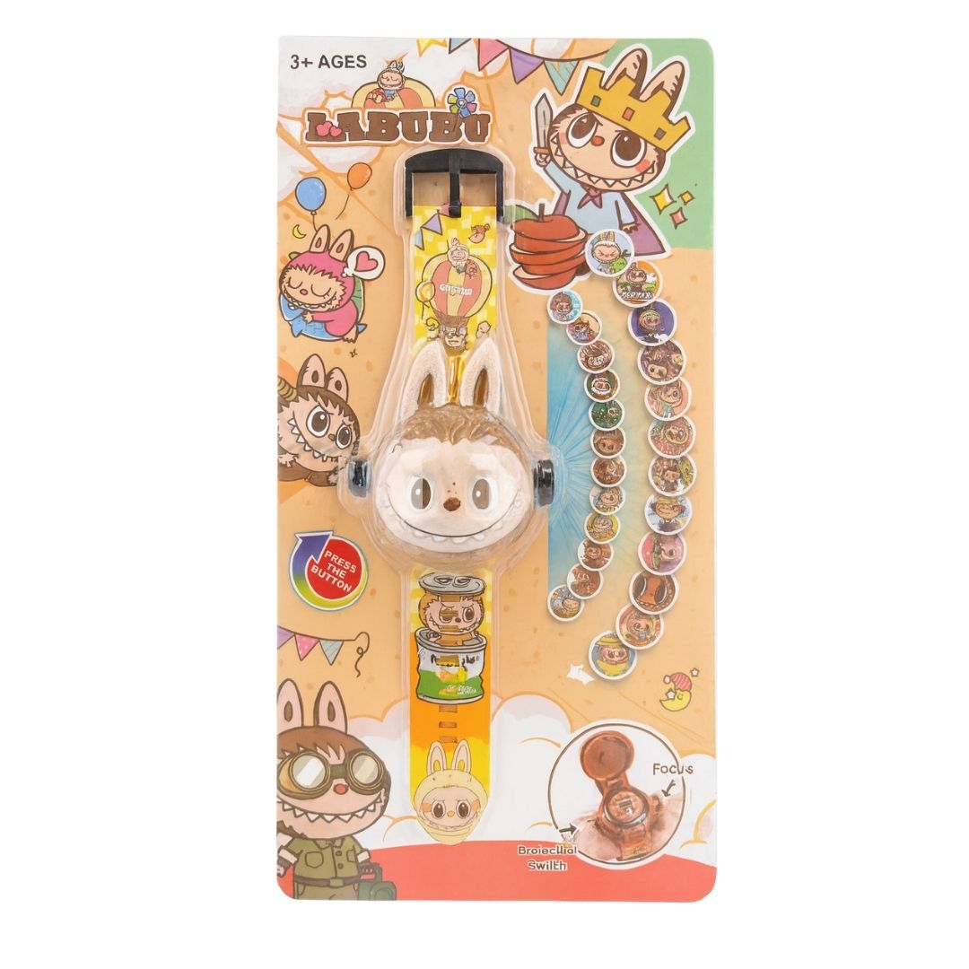 Reloj Proyector Infantil LABUBU