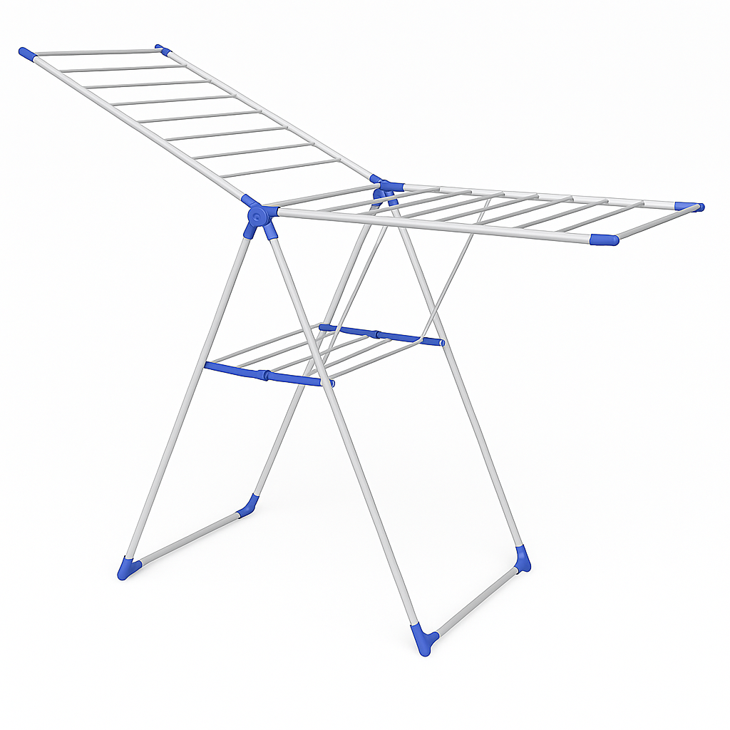 Tendedero de Ropa Plegable de 2 Niveles