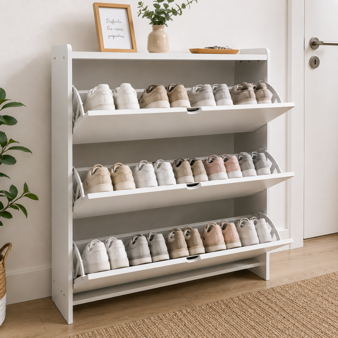 Zapatero Organizador de Zapatilla 3 Niveles